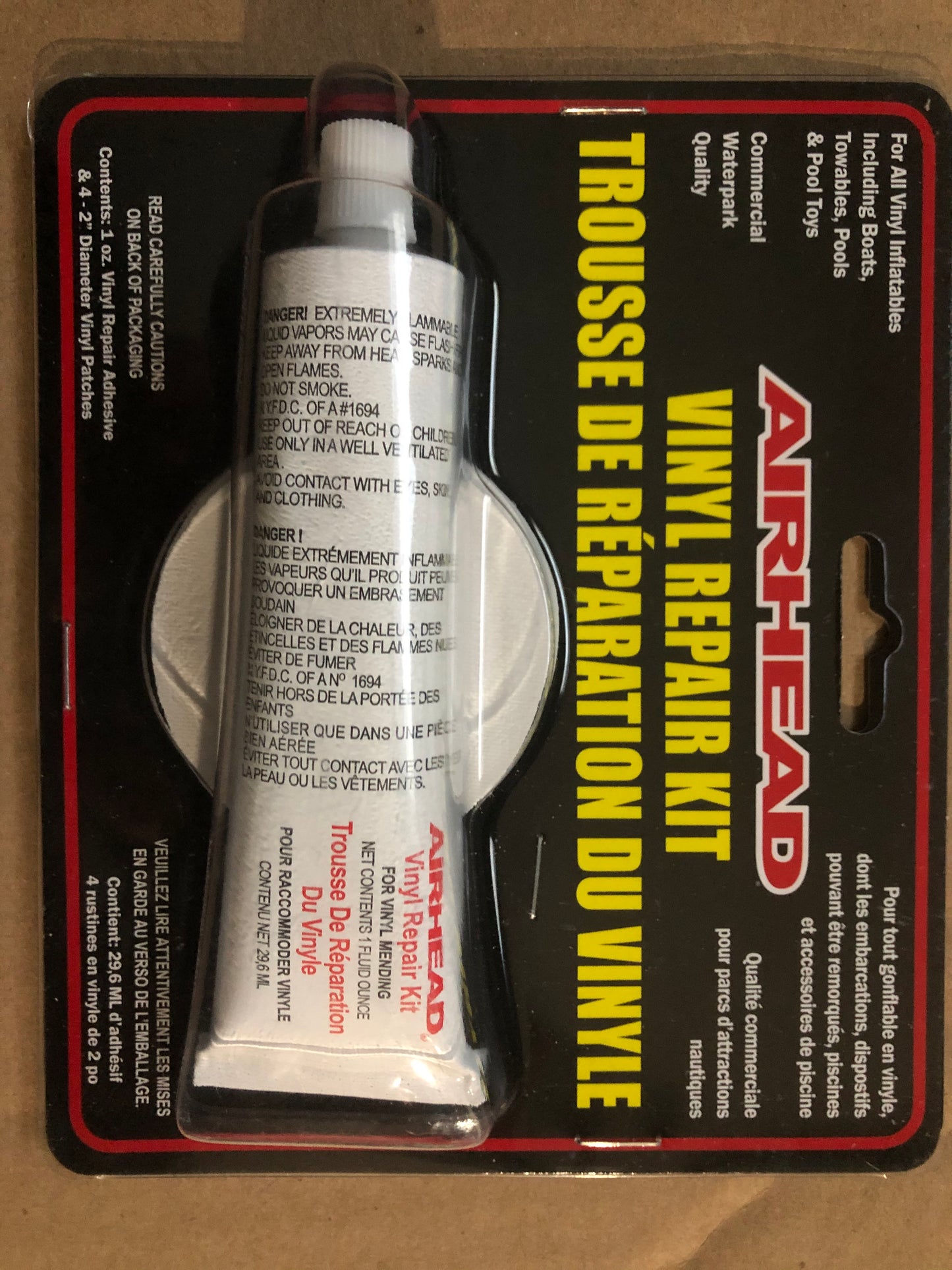 Airhead Vinyl Repair Kit For Inflatable – Something, Anything, and A Little  Bit Of Everything